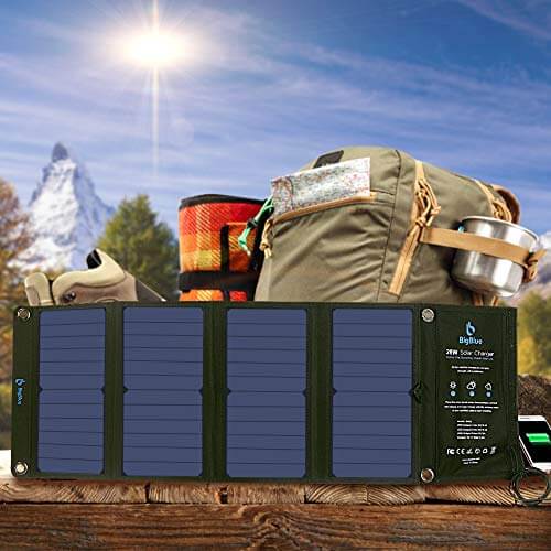 Best Portable Solar Charger for Backpacking or Camping